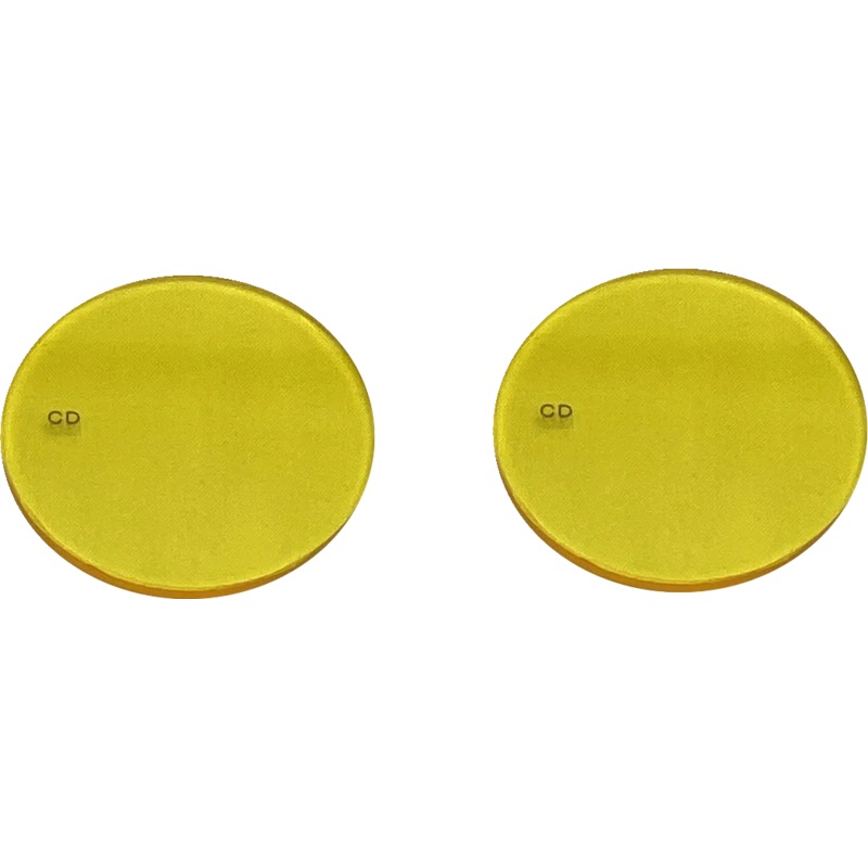 Custom Dynamics Fog Light Lens – Yellow PB-FOG-LENS-Y
