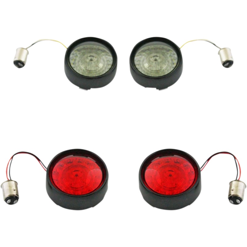 Custom Dynamics Full Bullet Turn Signal Conversion Kit – Black PB-BCM2-BB-B