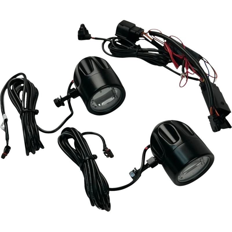 Custom Dynamics LED Fog Light – Halo – Black PB-FOG-23-B