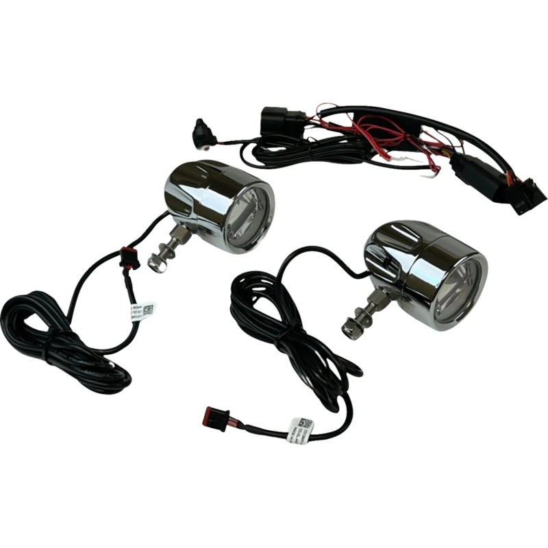 Custom Dynamics LED Fog Light – Halo – Chrome PB-FOG-23-C