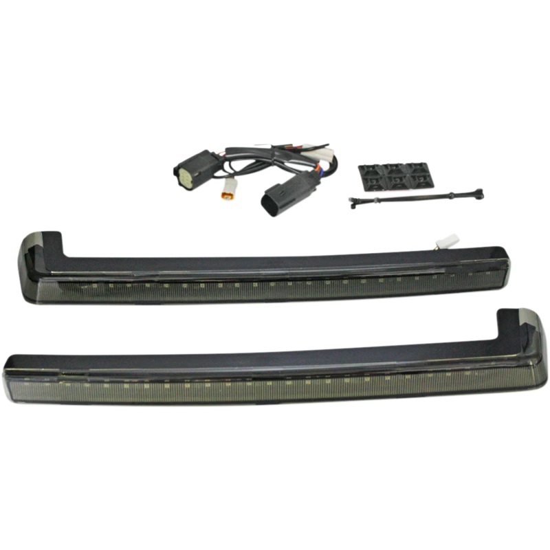 Custom Dynamics LED Run/Brake/Turn Tour-Pak Arms – Smoke Lens – 14+ PB-TP-ARM-14S