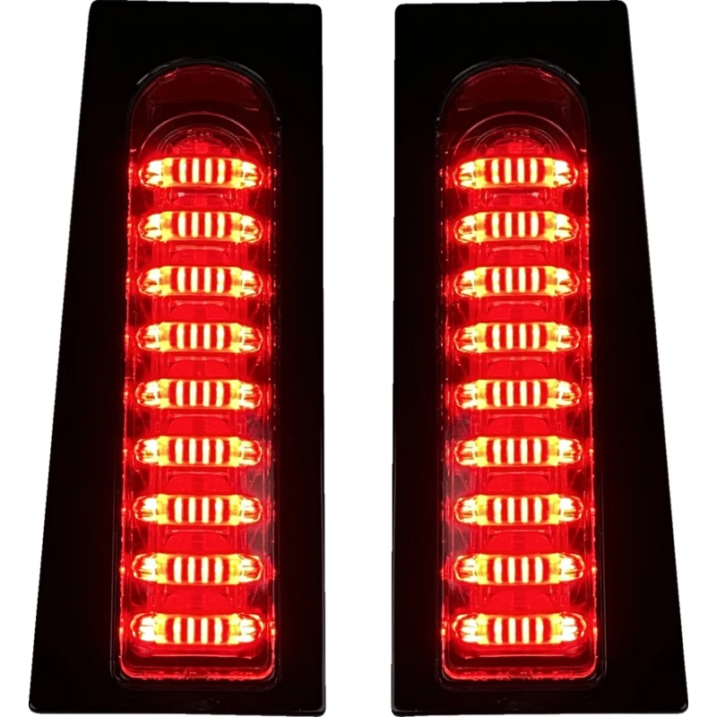 Custom Dynamics ProBEAM Fillerz Dual Color Lights – Smoke – Gloss Black PB-ECE-FILL-SB