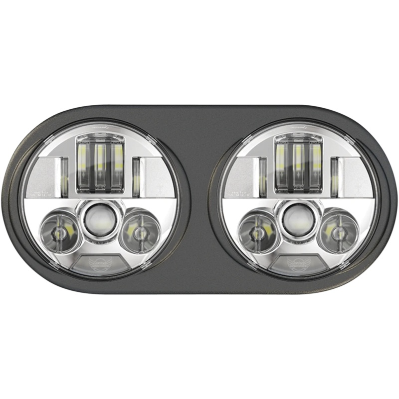 Custom Dynamics ProBeam LED Headlamps – FLTR – Chrome PB-RG13-C