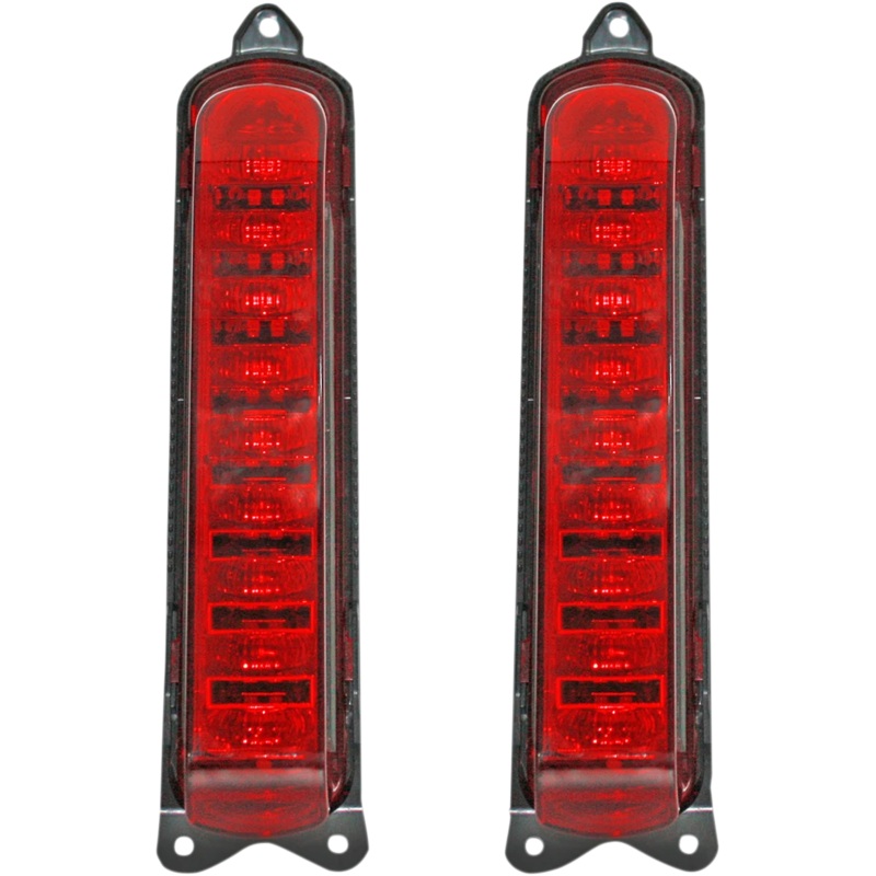 Custom Dynamics ProBEAM LED Taillight Panels for CVO – Red Lens PB-CVO-RED