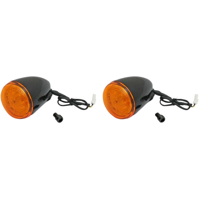 Custom Dynamics ProBEAM Turn Signals – Black/Amber PB-IND-RTS-A-B