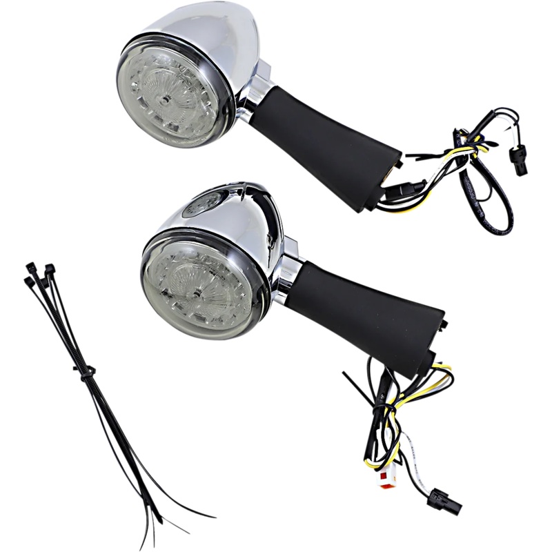 Custom Dynamics Rear LED Tun Signal Ringz – Smoke – Scout PB-SCOUT-RR-CS