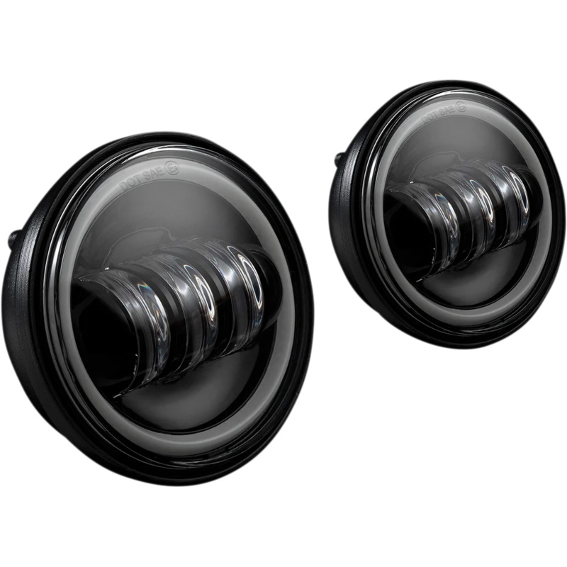 Custom Dynamics 4.5″ Passing Lamps – Black PG-45-B