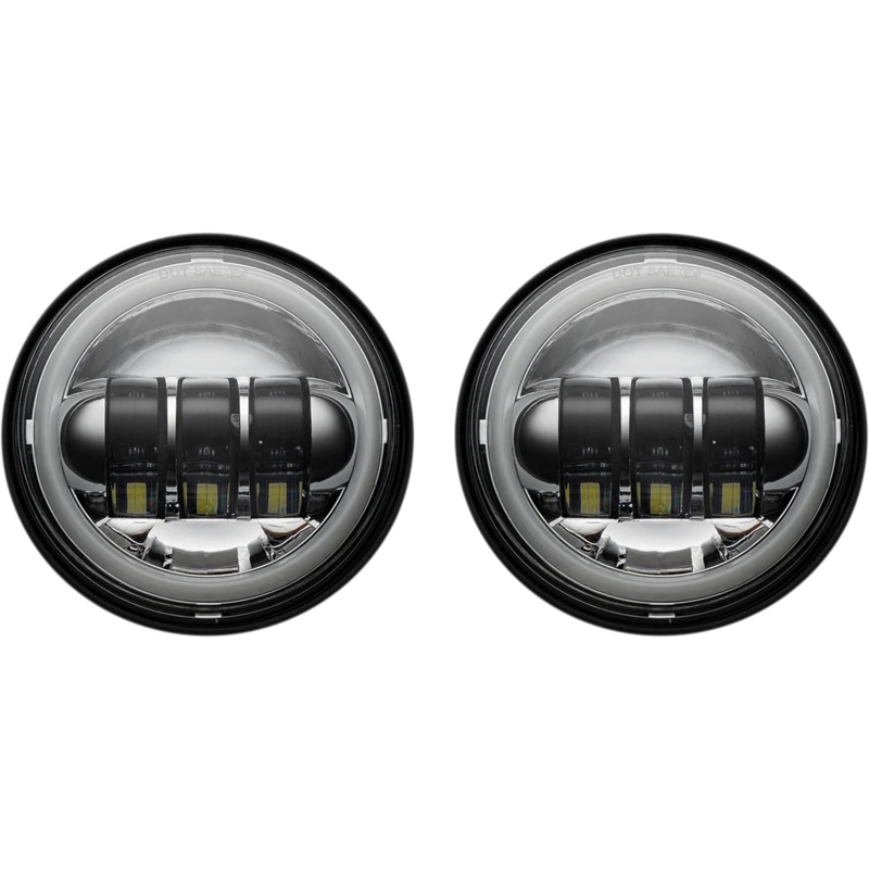 Custom Dynamics 4.5″ Passing Lamps – Chrome PG-45-C