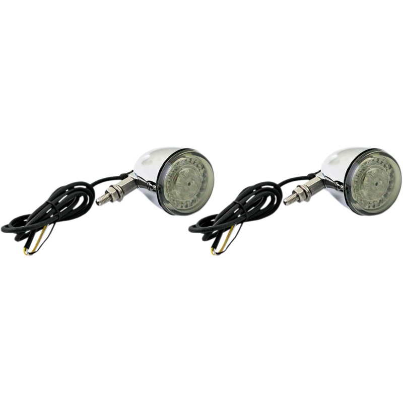 Custom Dynamics Front Turn Signal – Universal – Chrome PB-UNV-ECE-AW-C