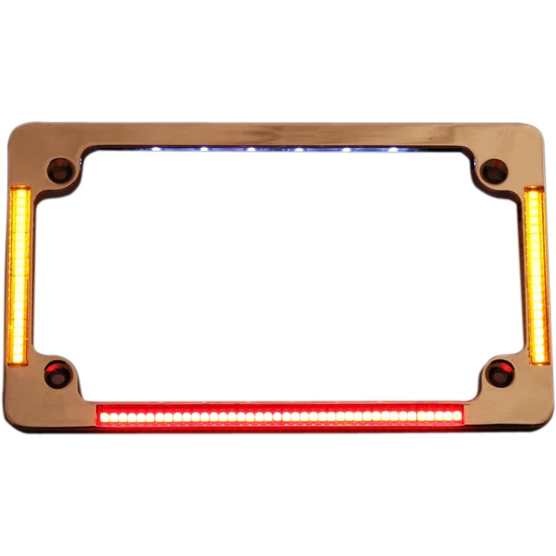 Custom Dynamics License Plate Frame – Chrome TF04-C
