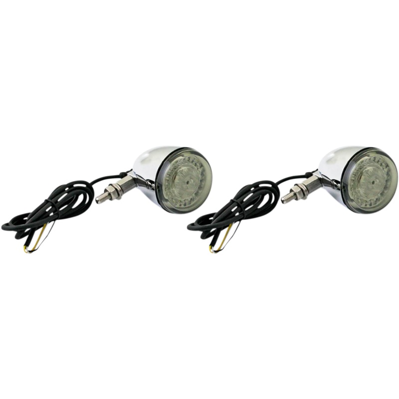 Custom Dynamics ProBEAM Universal Turn Signals – Chrome/Clear PB-UNV-FTS-AW-C
