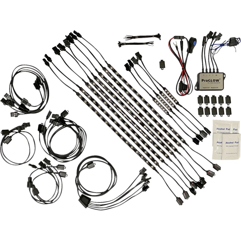 Custom Dynamics ProGLOW Light Kit – Harley Davidson Trike PG-TKE-KIT