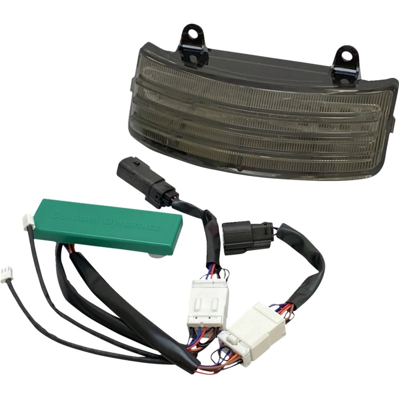 Custom Dynamics Tribar Taillight – ’10-’13 – Smoke PB-TRI-2-SMOKE