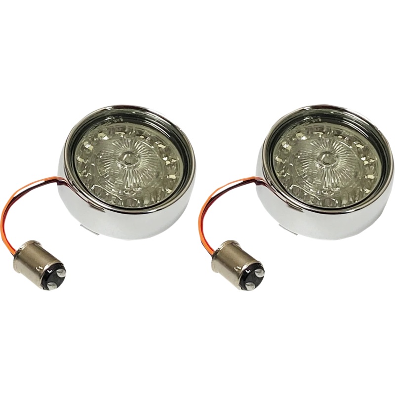 Custom Dynamics Turn Signal Insert – Red/Smoke PBBB-RR-1157CS