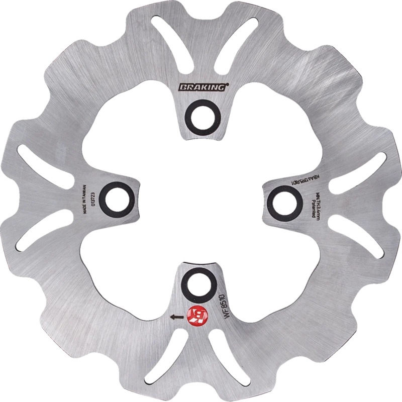 Braking Rear Fixed Rotor WF8510