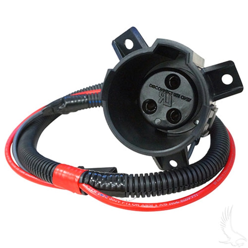 Club Car Precedent 48 Volt Golf Cart DC Receptacle – 48V (2008+)