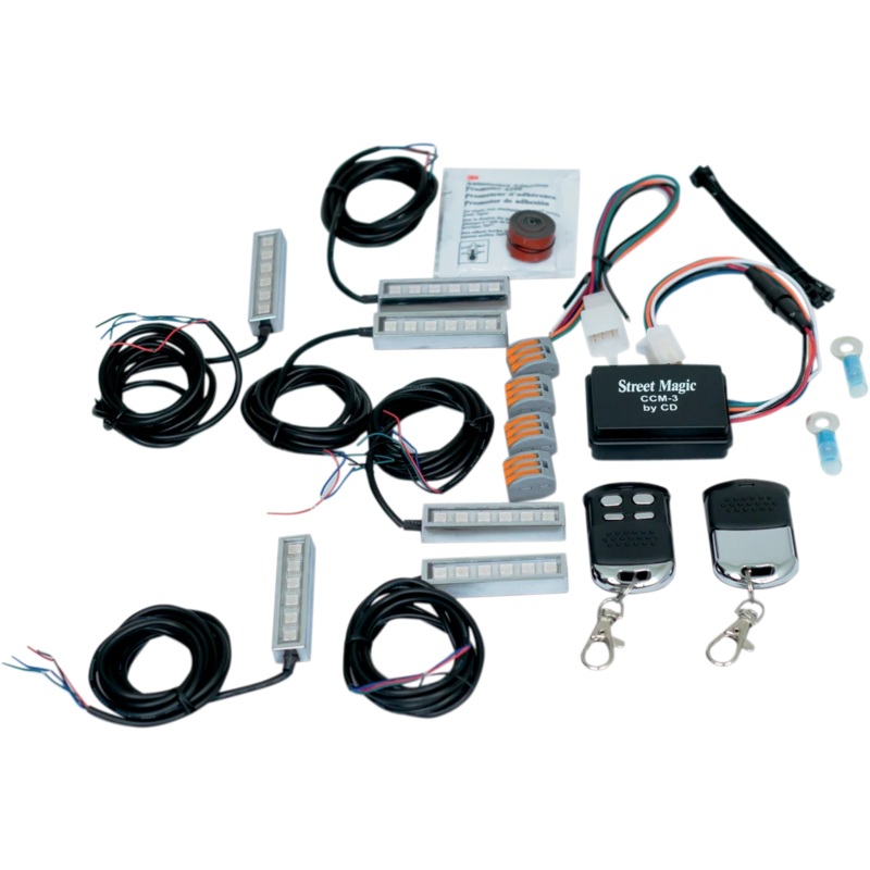 Custom Dynamics Color-Changing LED Accent Lights – Standard Kit TMWZ06