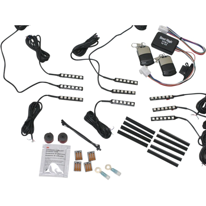 Custom Dynamics Magical Wizard Light Kit – Sports Bike TMWK3