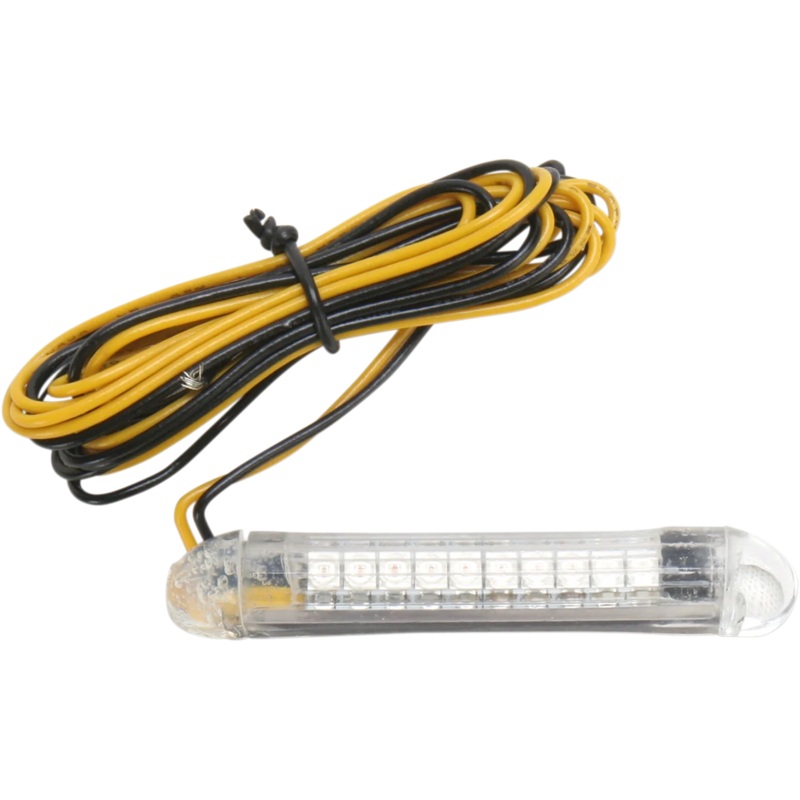 Custom Dynamics TruFLEX LED Strip – 2.2″ – Amber/Clear TF10AC