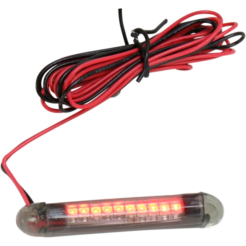 Custom Dynamics TruFLEX LED Strip – 2.2″ – Red/Smoke TF10RS