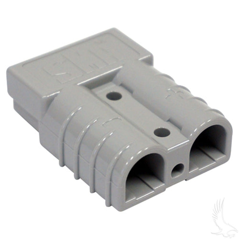 Golf Cart SB50 Plug – Gray (For EZGO’s & Floor Machines)