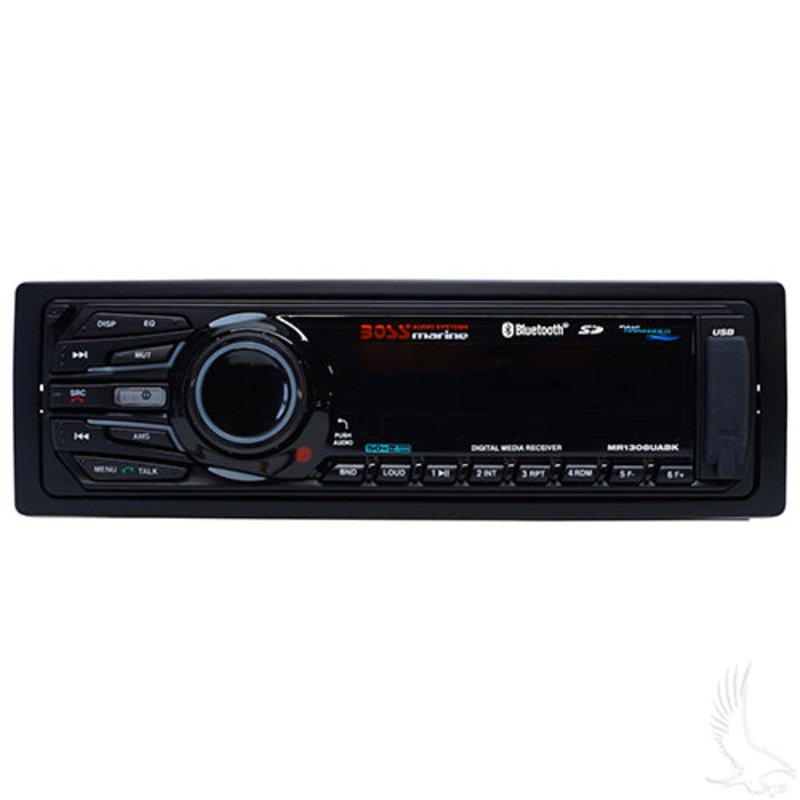 BOSS Dash AM/FM/MPX – Bluetooth Digital Media Receiver w/MP3 Playback – USB/SD/Aux Inputs-No Spkrs