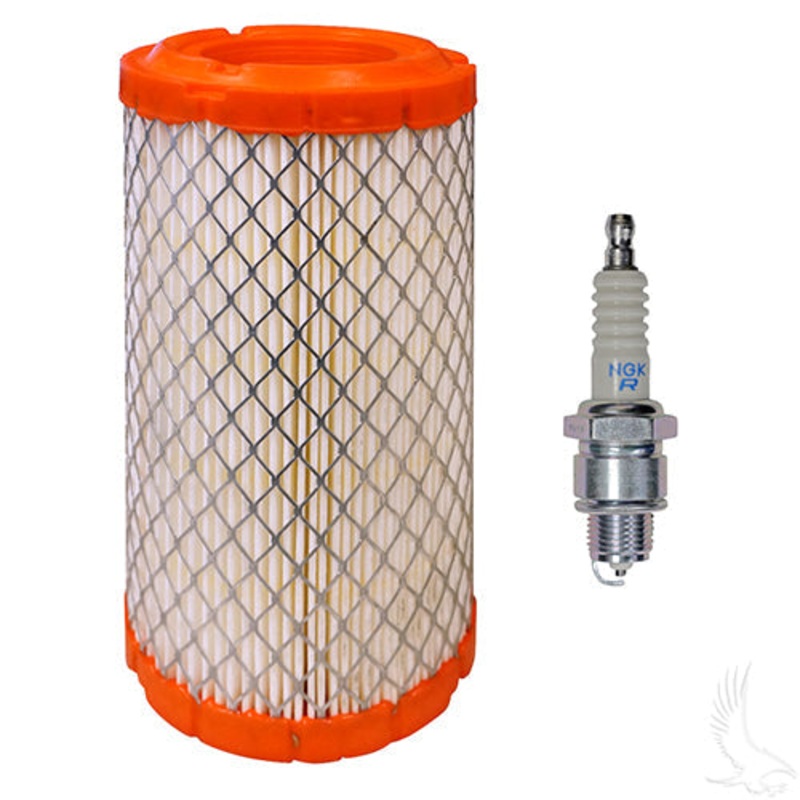 Club Car Precedent Golf Cart Maintenance Kit – (Filters & Spark Plug)