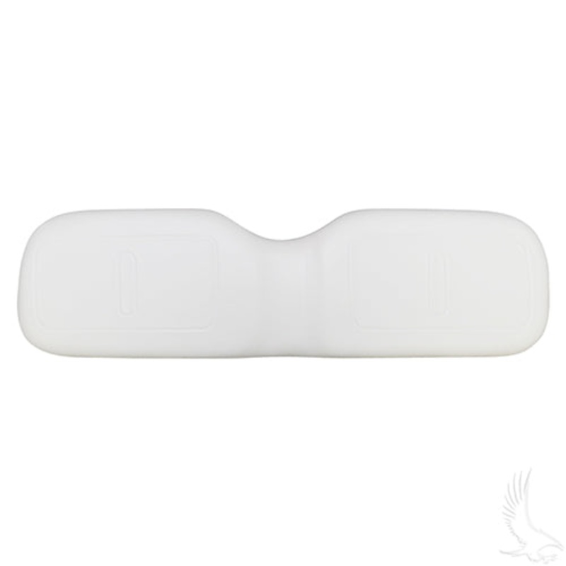 EZGO Medalist/TXT Golf Cart Seat Back Cushion Assembly (White)