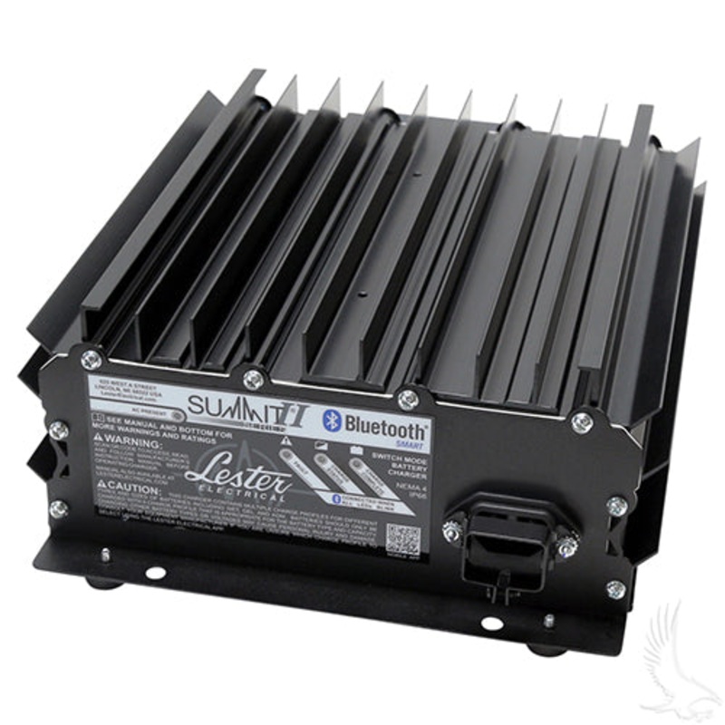 Golf Cart Battery Charger – Lester Summit Series High Frequency – 24V-48V – 22-25A EZGO PowerWise