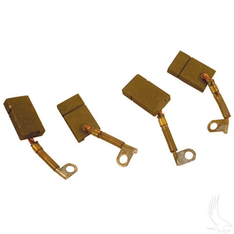 Golf Cart Starter Generator Brush Set of 4 – EZGO Gas 1980+ – Club Car Gas 1984+ – Yamaha Gas 1978+