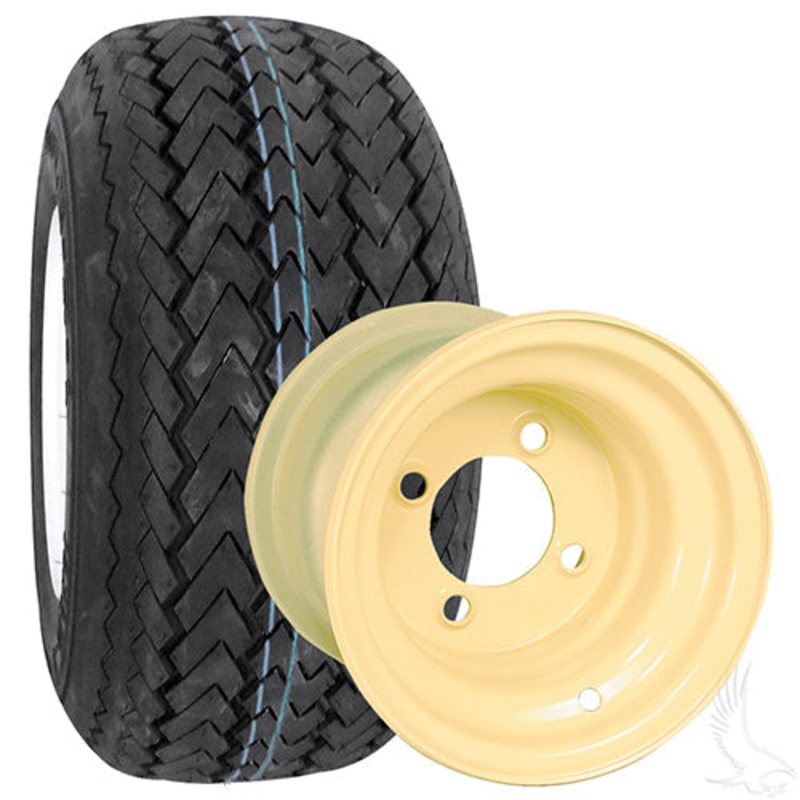 416/234 –  Steel – Beige 8×7 Standard with Kenda Hole In One – 18×8.5-8 – 4 ply