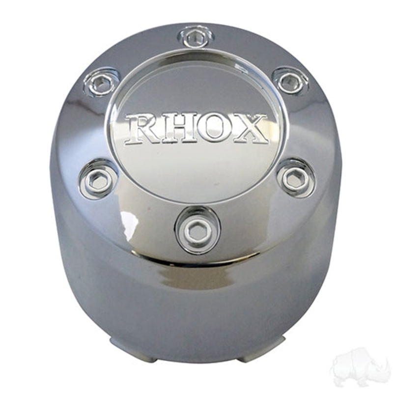 Center Cap – RHOX Snap-in Chrome Plastic 2.65″