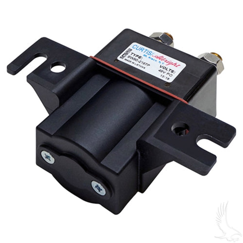 Club Car Precedent/DS 48 Volt Electric Solenoid – 4 Terminal Copper (1995+)