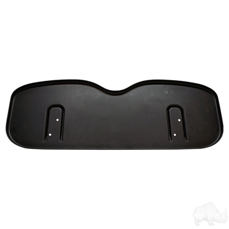 Golf Cart Seat Back Shell – Black Plastic – E-Z-GO TXT 14+