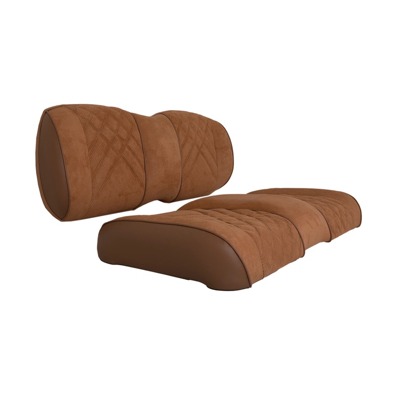 Premium RedDot Honey Suede Front Seat Assemblies for EZGO RXV