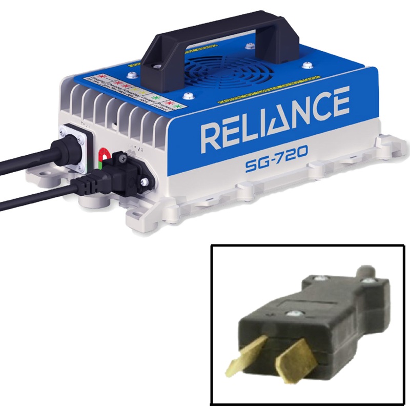 RELIANCE SG-720 High Frequency Industrial Club Car Charger – 36v Crowsfoot Paddle