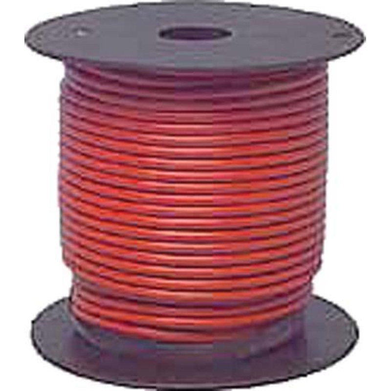100′ Spool Red 10-Gauge Bulk Primary Wire