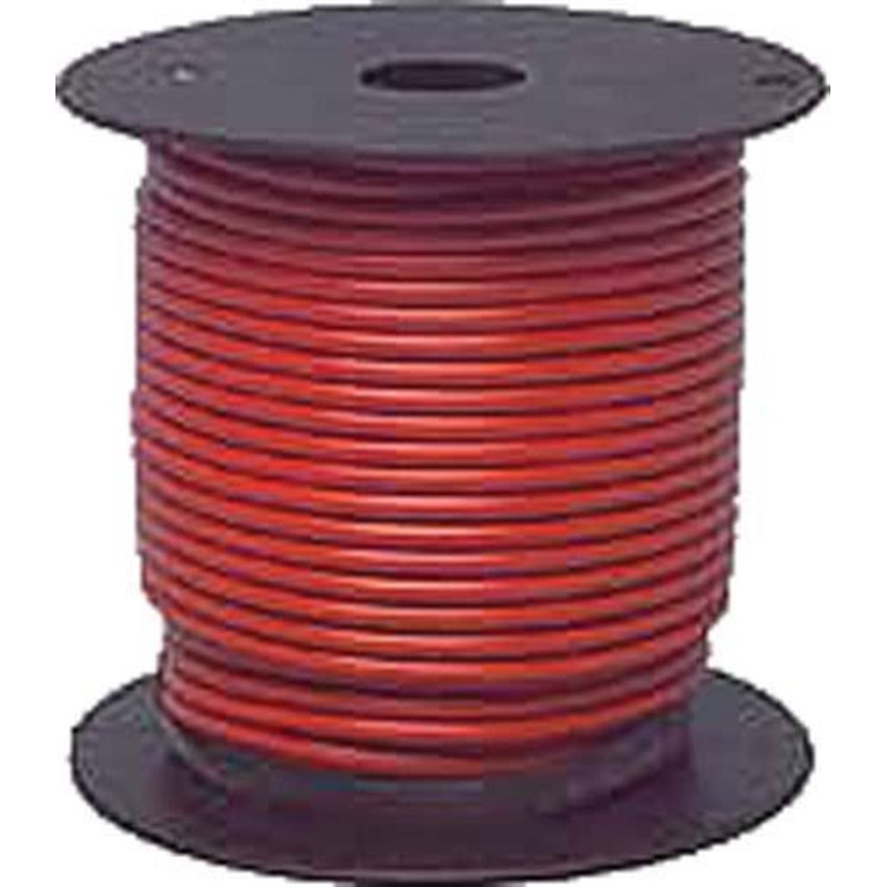 100′ Spool Red 16-Gauge Wire
