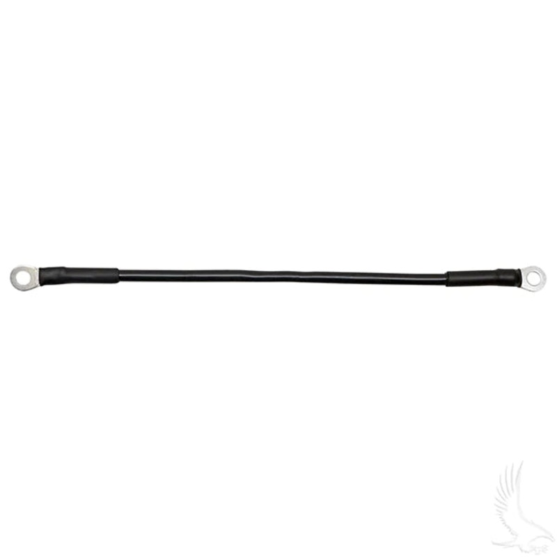 Battery Cable, 12″ 6 gauge black
