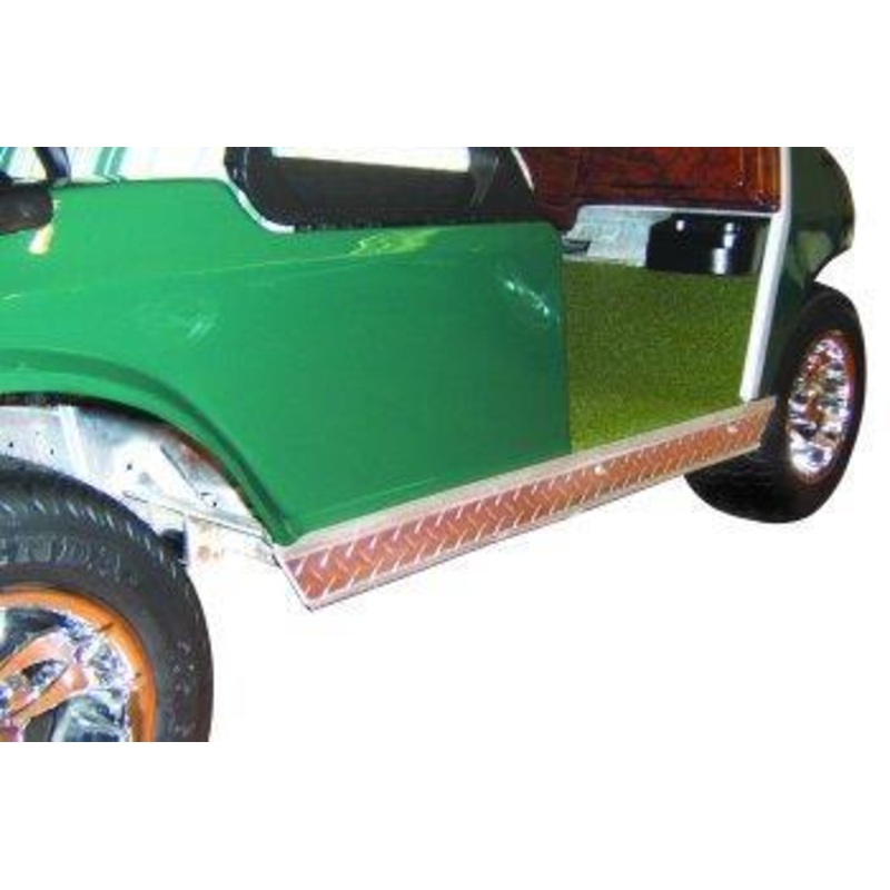 Club Car DS Diamond Plate Rocker Panel Set (Years 1986-Up)