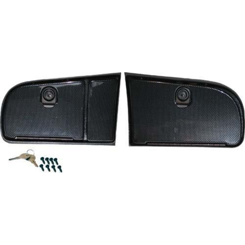Glove Box Set*Lock/Crbn Fbr/Ez