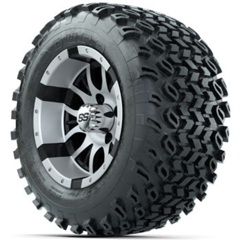 GTW Diesel 12 in Wheels with 22×11-12 Duro Desert All-Terrain Tires – Set of 4