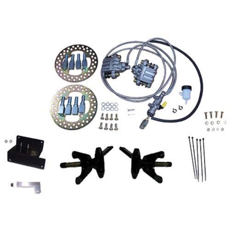 Jake’s Club Car Precedent Front Disc Brake Ki Club Car DS Front Disc Brake Kit W/ Long Travel (Years 1981-2004.5)