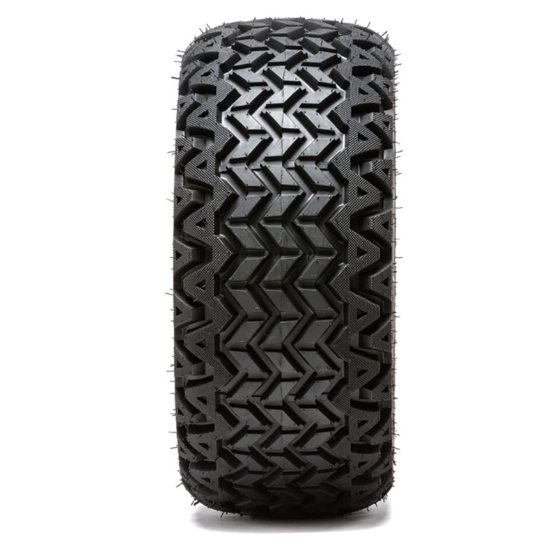 12″ GTW Vampire Black and Machined Wheels with 23″ Predator A/T Tires  Set of 4