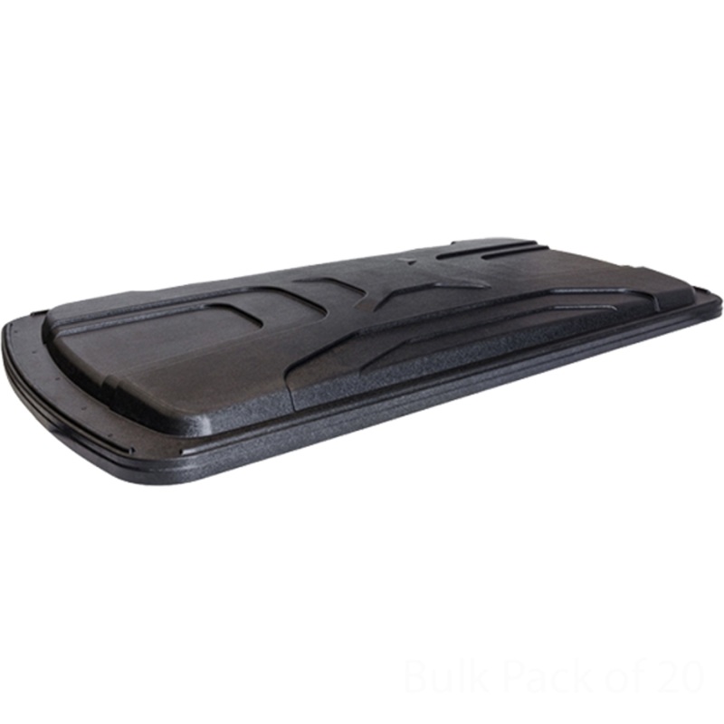 120″ Versa Triple Track Top  Black