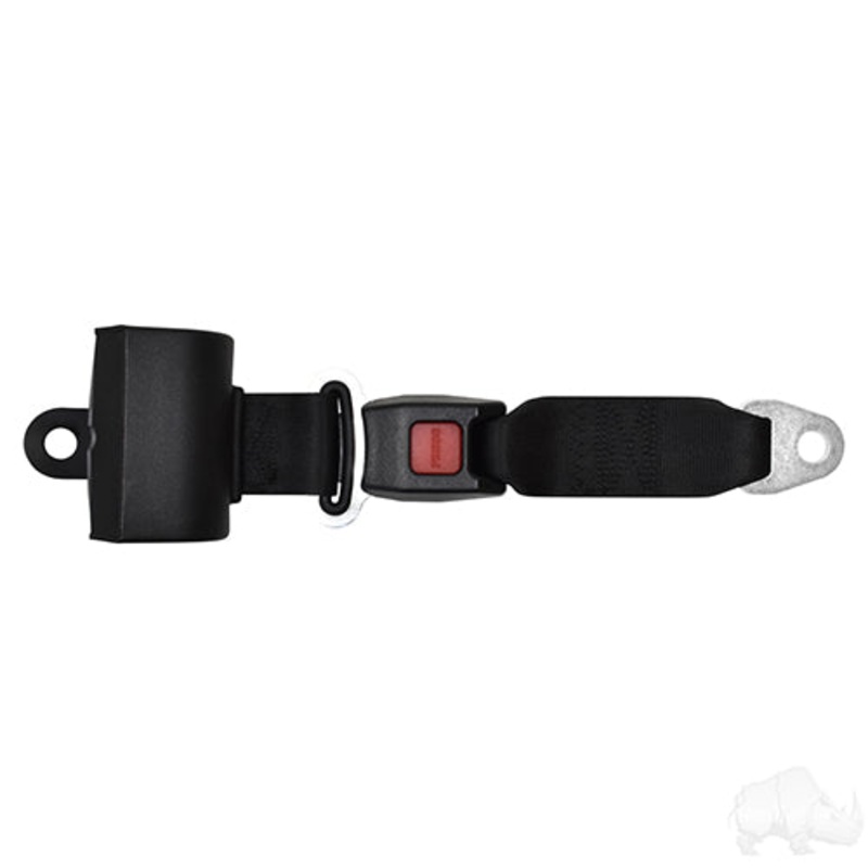 Golf Cart Retractable Seat Belt – 36″ Fully Extended Lap Belt