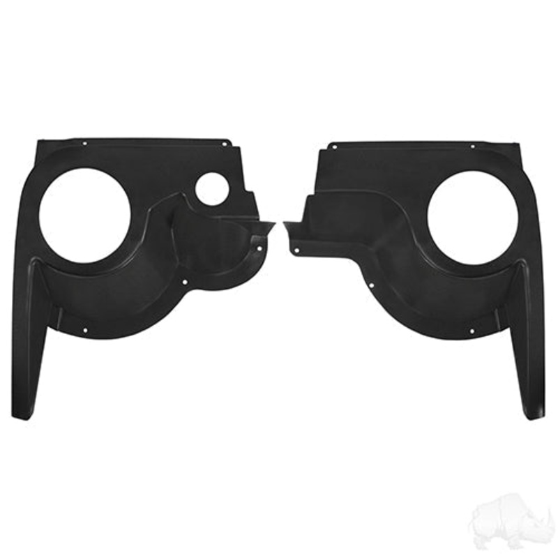 Golf Cart Speaker Pod – SET OF 2 – Black ABS – EZGO TXT 94+