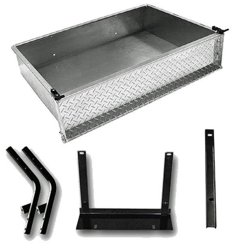 GTW Aluminum Cargo Box Kit For Yamaha (Models G14-G22)
