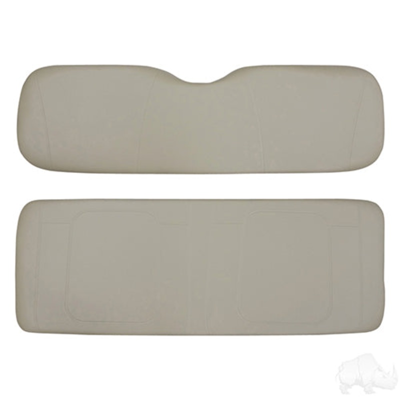 RHOX Golf Cart SS Cushion Set – Stone – Universal Board – Yamaha Drive2 rear seat – Drive