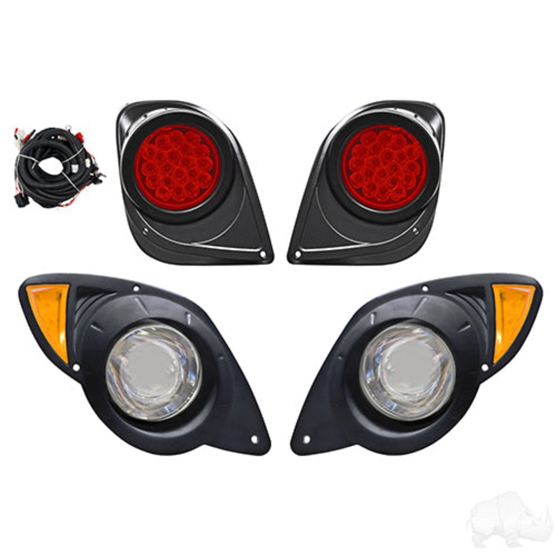 RHOX LED Light Kit w/ Plug and Play Harness – Yamaha Drive2 – 12-48V